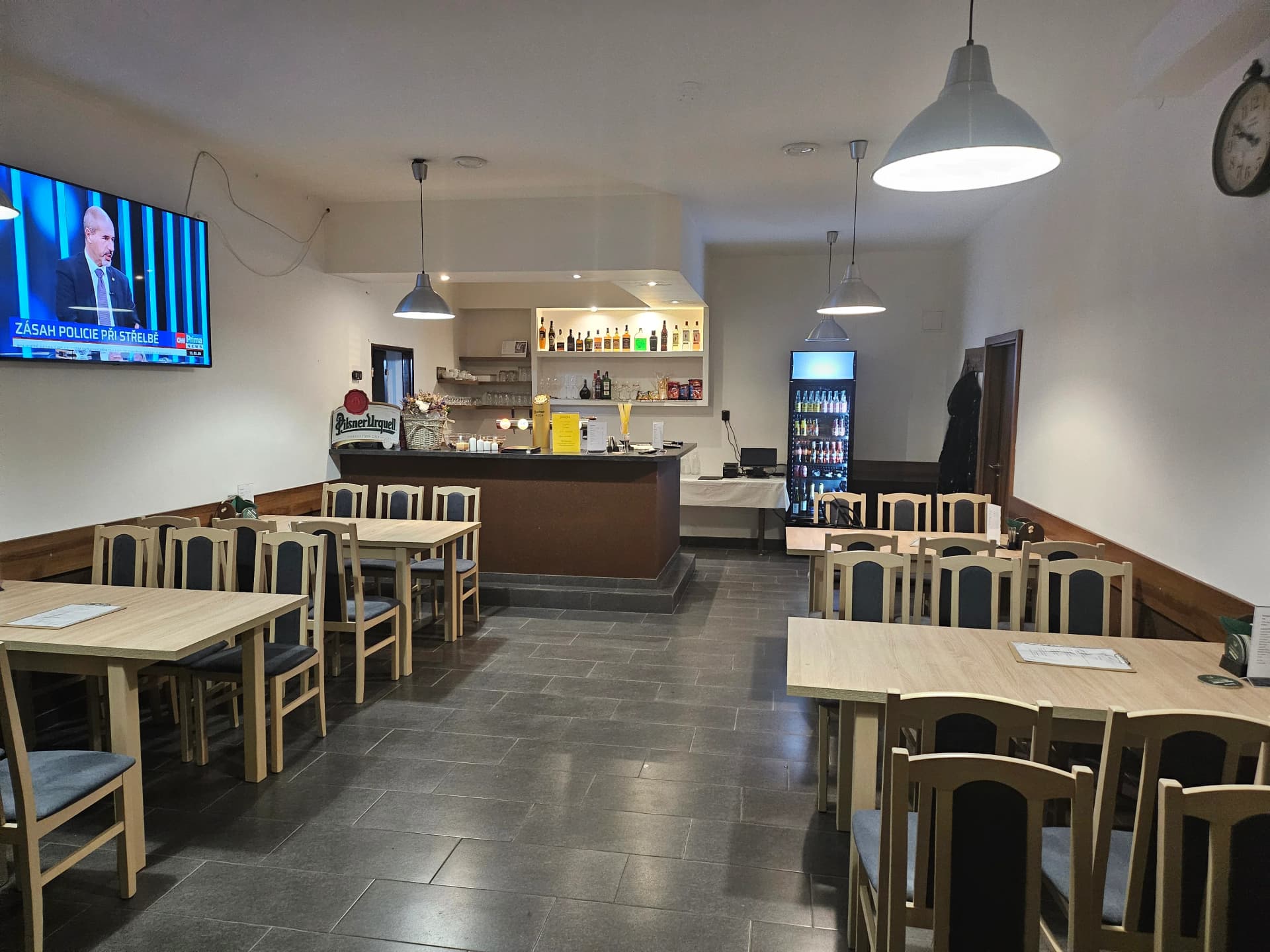 Interiér restaurace Jamajka